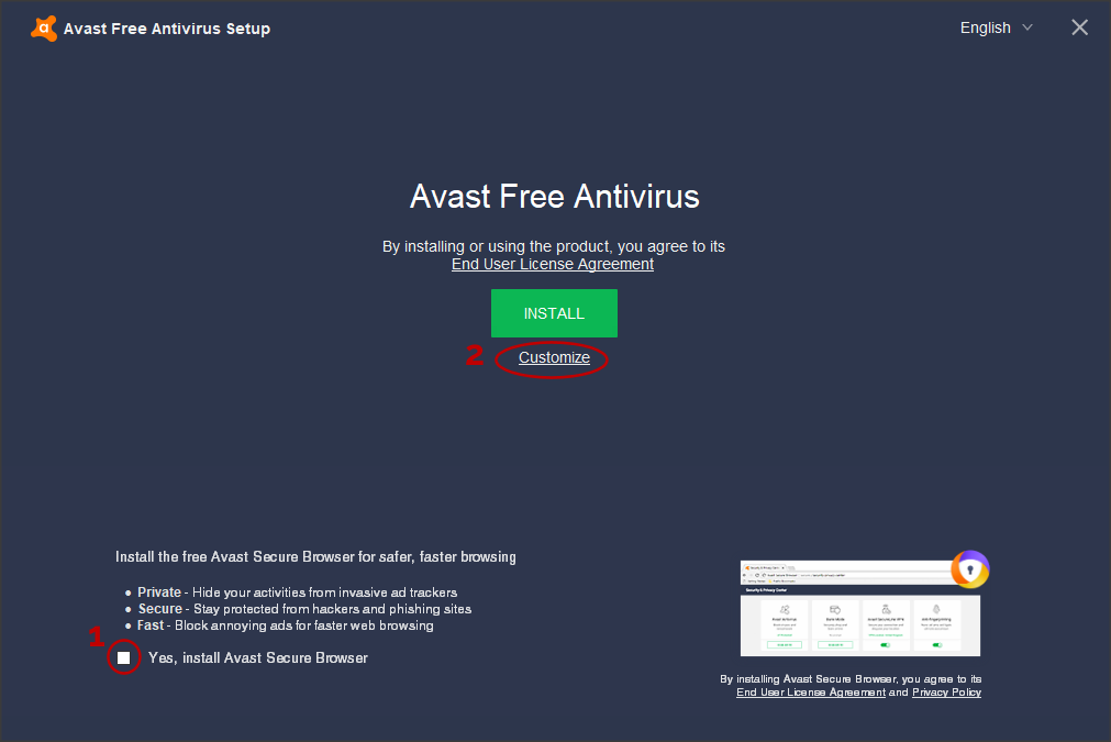 How To Make Avast Not Run On Startup